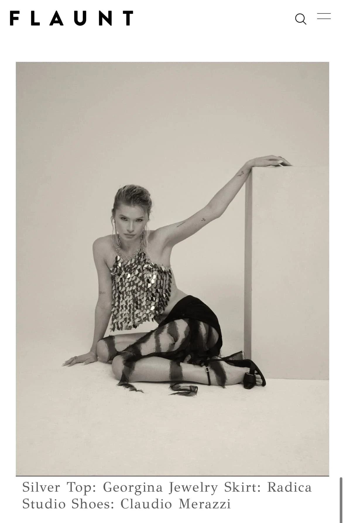 Josie for Flaunt, image 11