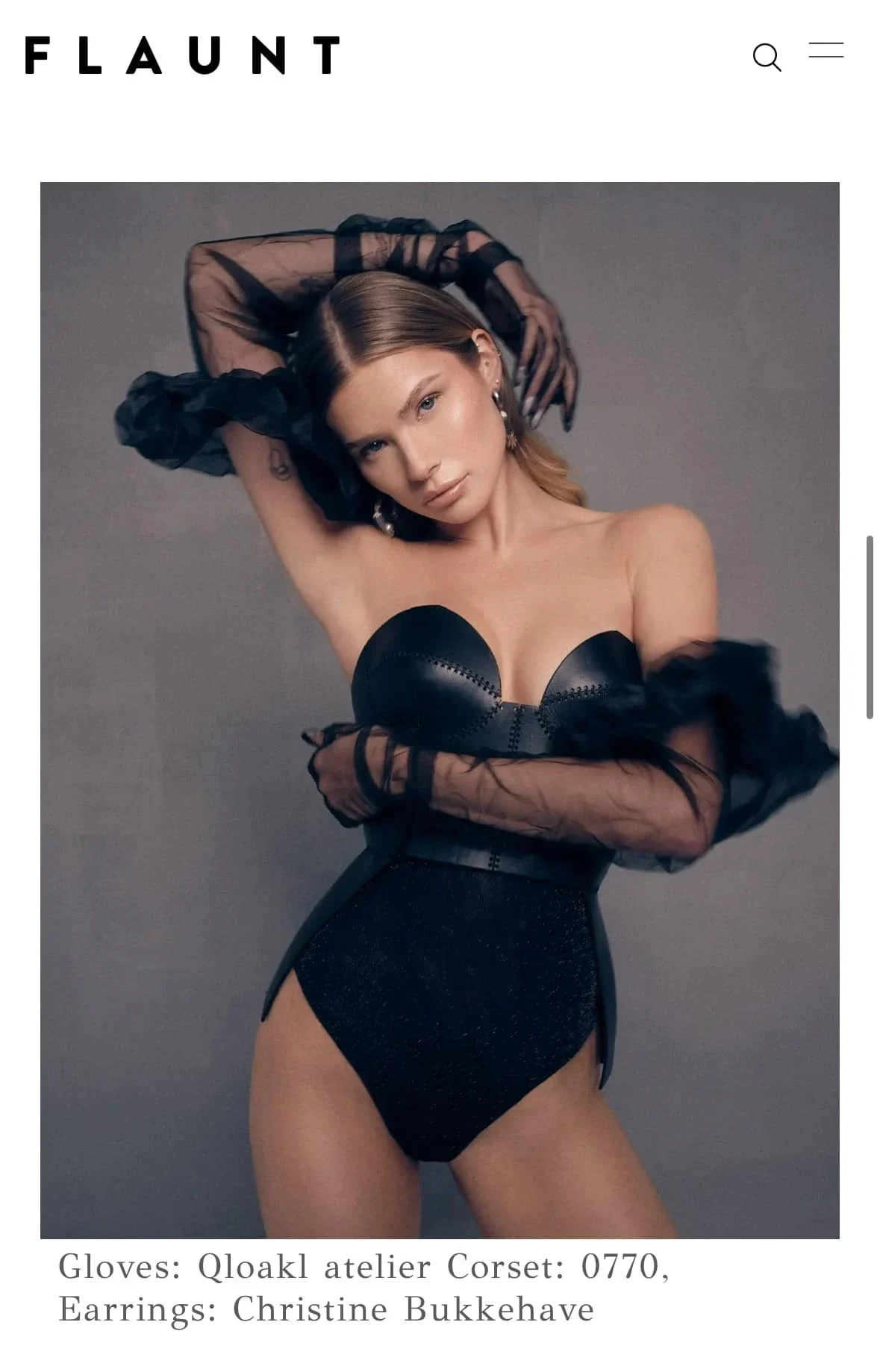 Josie for Flaunt, image 7
