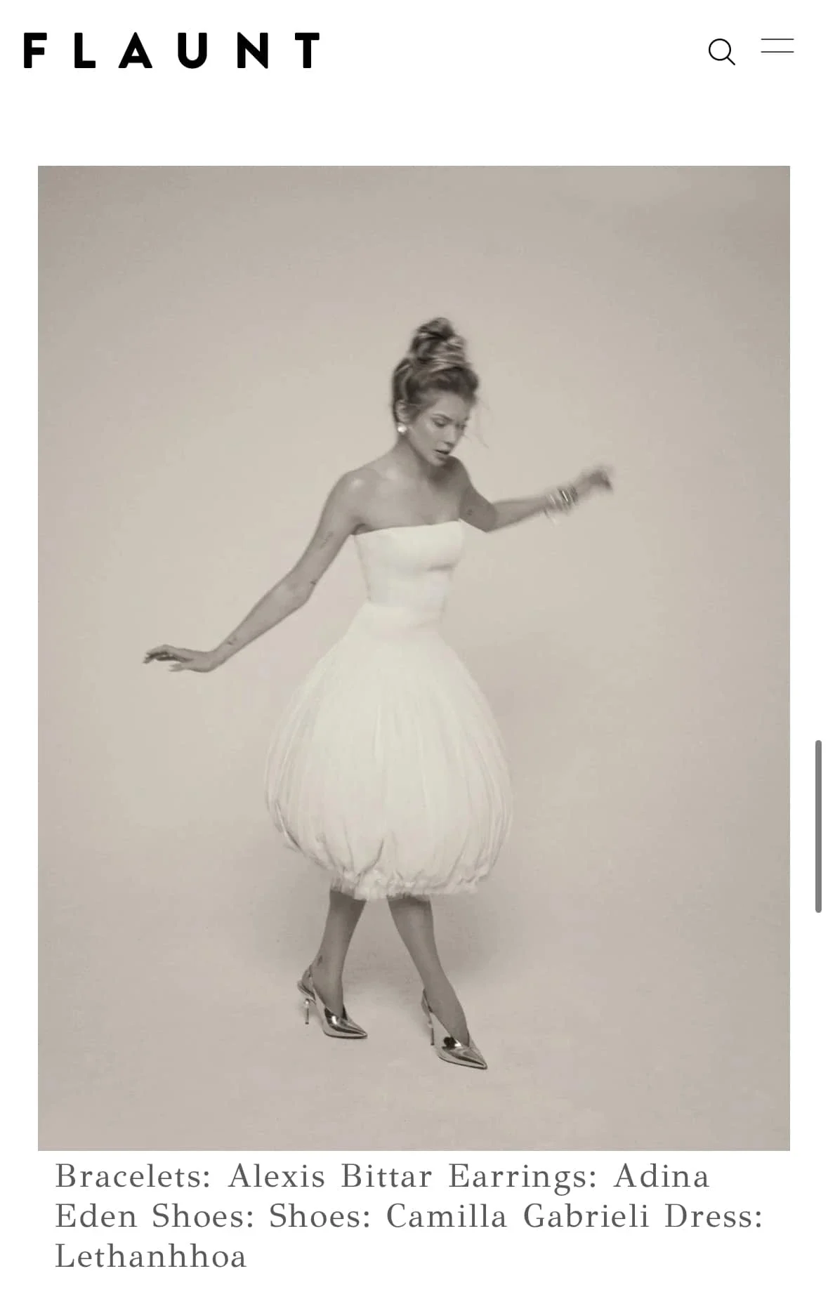 Josie for Flaunt, image 10