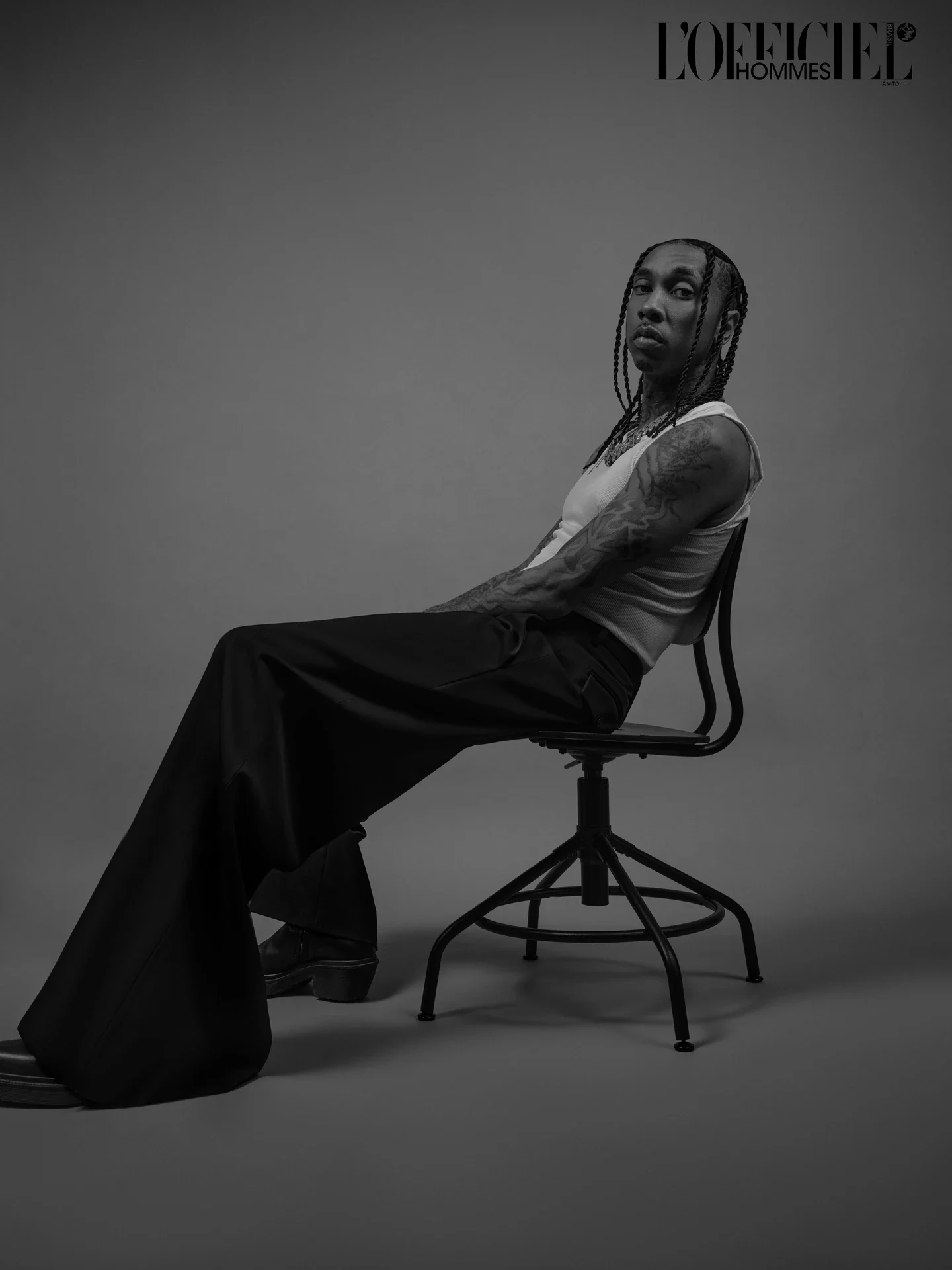 Tyga for L'Officiel Hommes, image 10