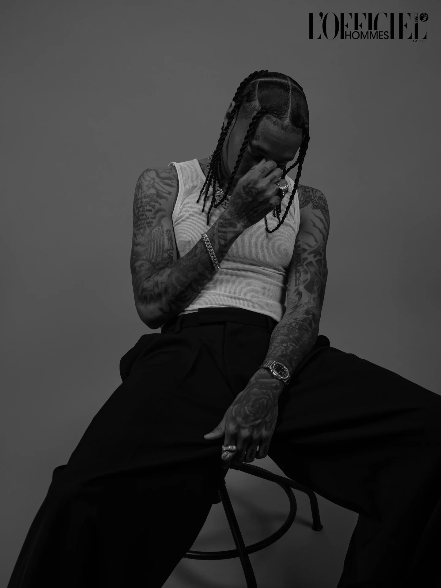 Tyga for L'Officiel Hommes, image 9
