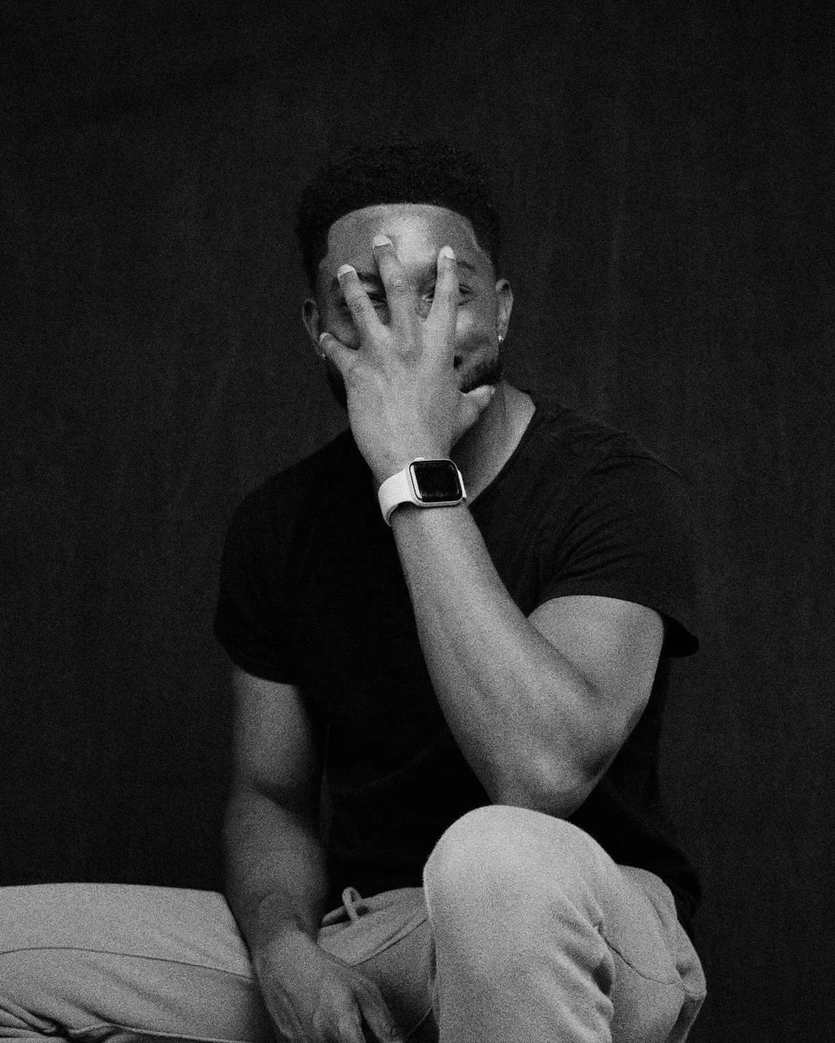 Portrait of Dametreus Ward, the Artist & CEO of Meech213