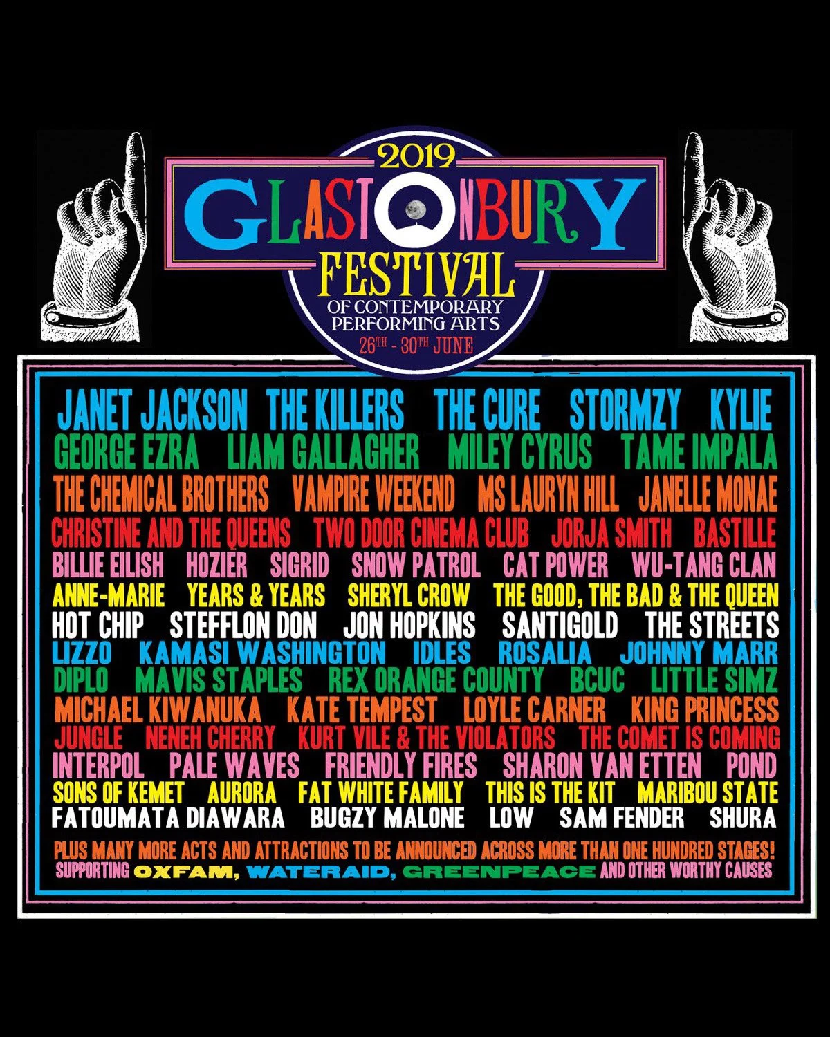 Janet Jackson Festival Poster Change