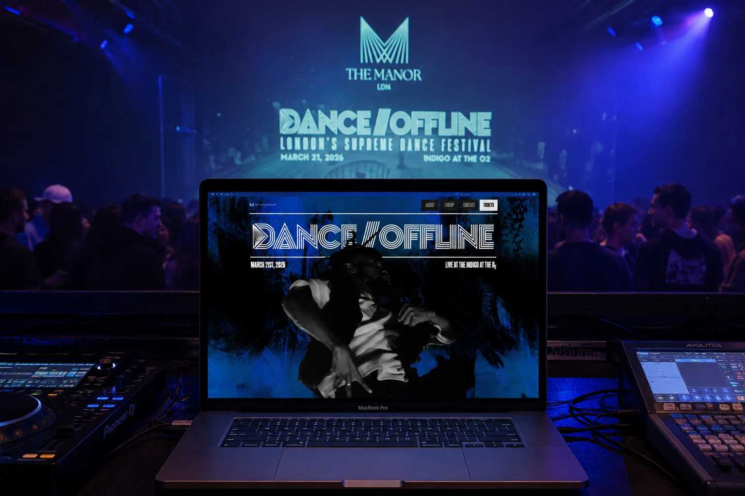 Website Design / Dance Offline