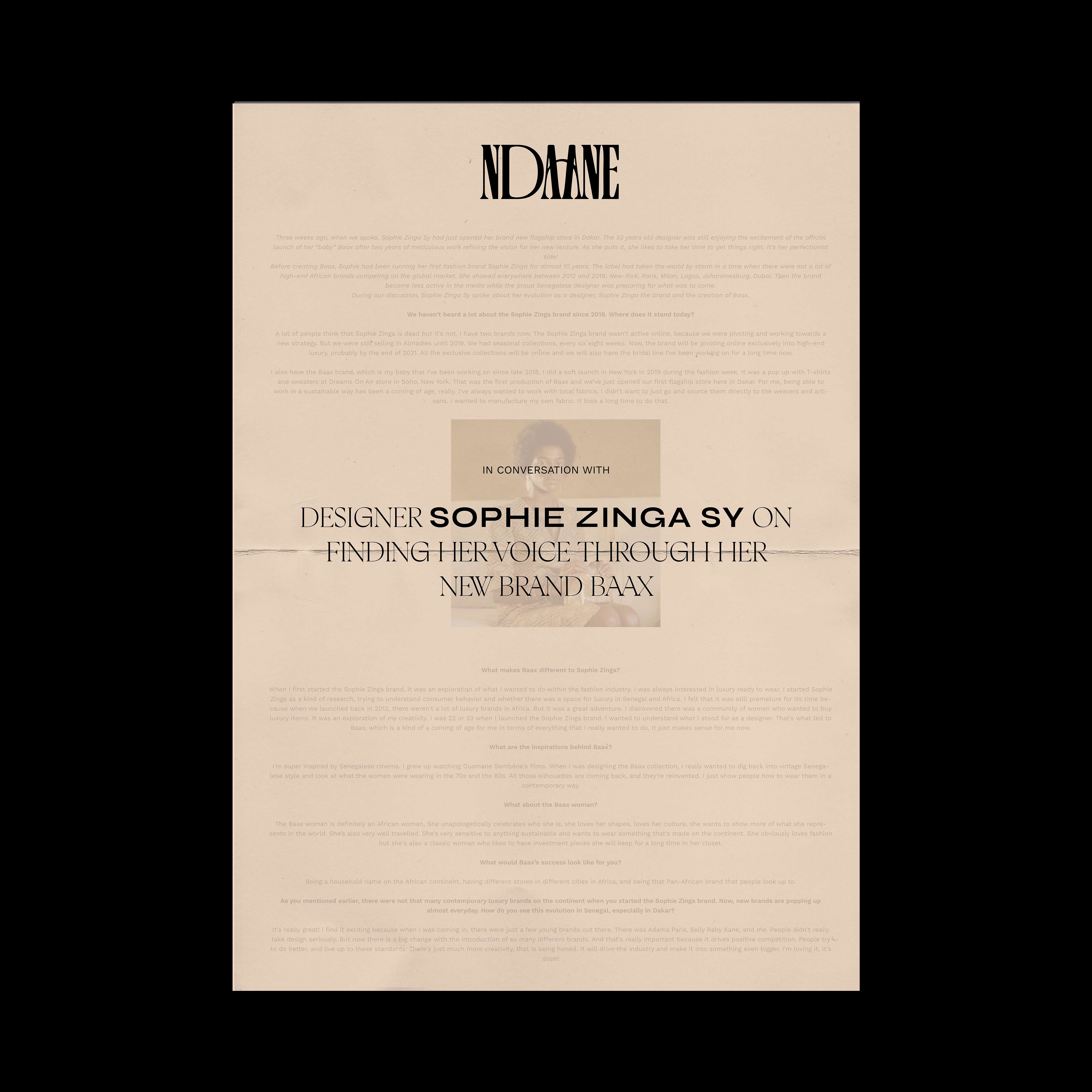 A textured paper with text and an image