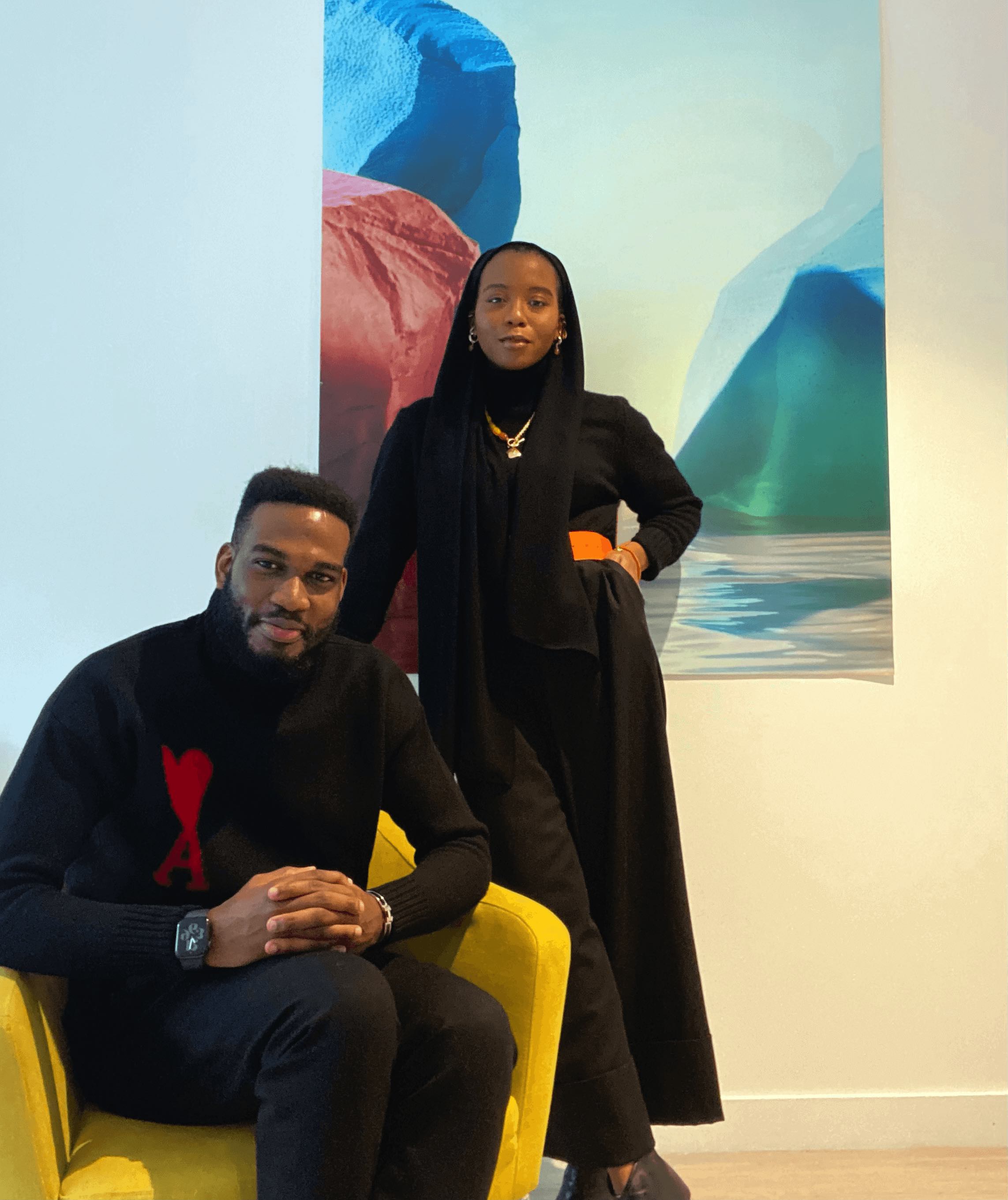 The Creatives, Asmah Mansur-Williams and Nkenna Amadi at The Blackpepper Studio